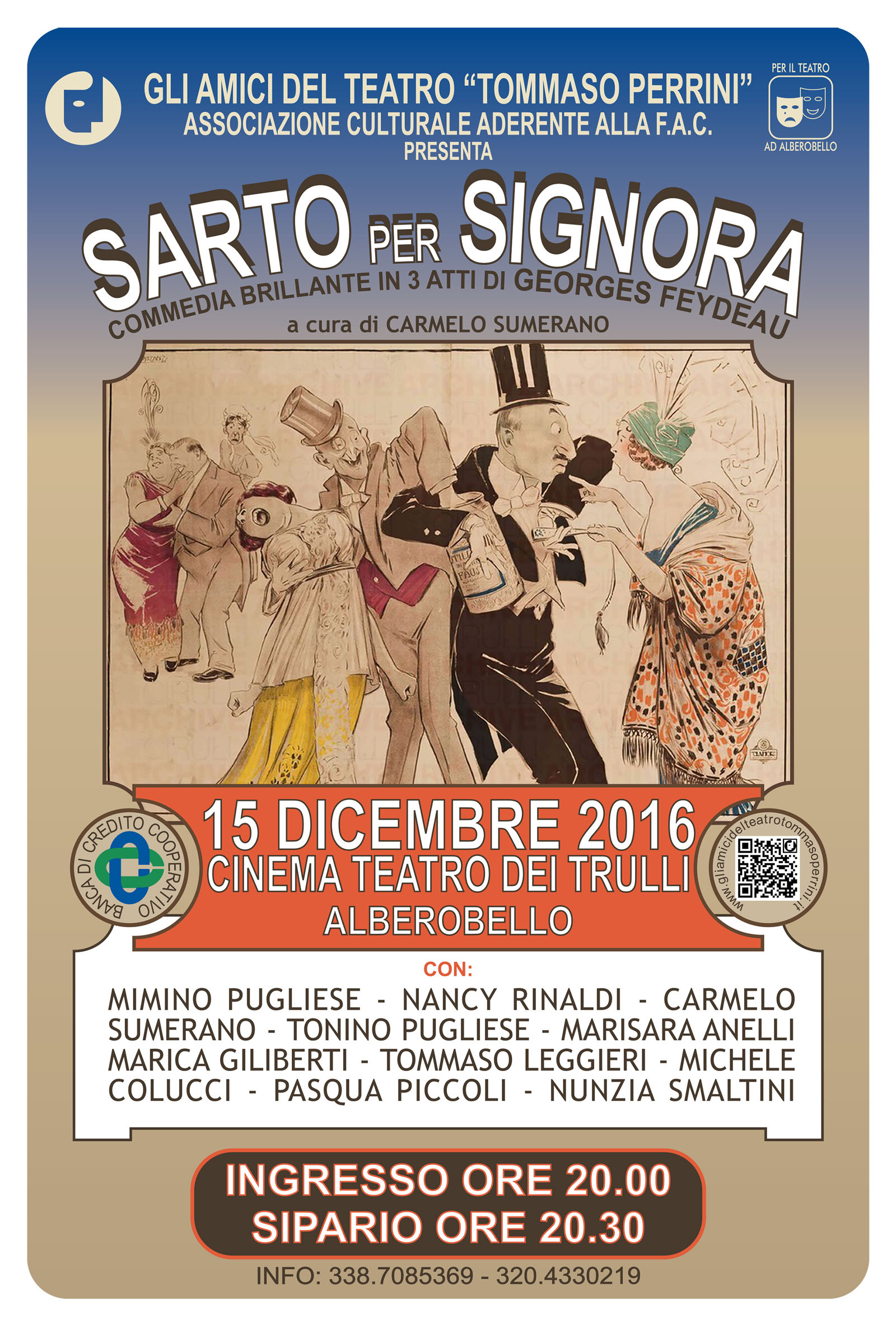 Sarto per Signora Locandina Dicembre 2016 2